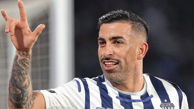 El uruguayo Michael Santos marco para Talleres. El uruguayo Michael Santos marco para Talleres.