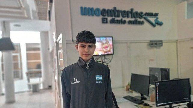 Agustín Asmu pasó por la redacción de UNO. Agustín Asmu pasó por la redacción de UNO.