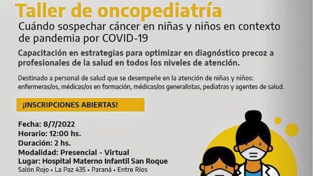 Destinatarios. La instancia de aprendizaje está focalizada en enfermeras/os, médicas/os en formación, médicas/os generalistas, pediatras, agentes de salud que se desempeñen en la atención de niñas y niños.