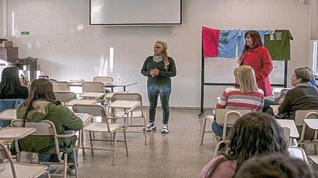 Sonia Sánchez habló de prostitución y explotación sexual. (Juan Manuel Hernández)