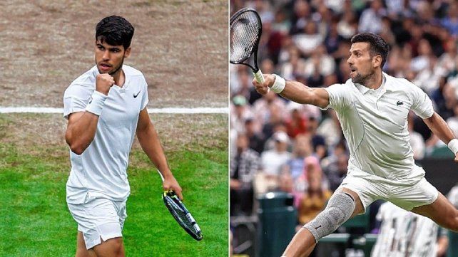 Wimbledon: Carlos Alcaraz y Novak Djokovic se enfrentarán en la final Wimbledon: Carlos Alcaraz y Novak Djokovic se enfrentarán en la final