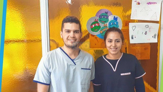 Odontología. Facundo y Agostina.