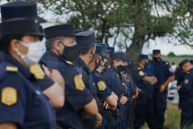 Gustavo Bordet destacó la labor de la Policía y la Justicia en esta situación de mucha tensión.