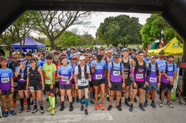 la largada de la prueba organizada por Costa Río Paraná la largada de la prueba organizada por Costa Río Paraná