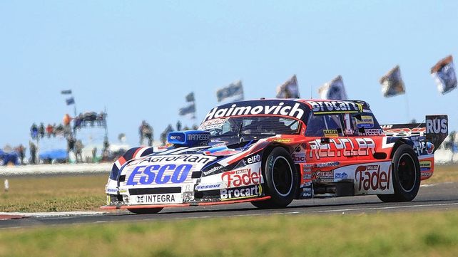 Mariano Werner con el Ford en Paraná.