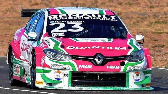 Ignacio Montenegro con la pole en Neuquén.