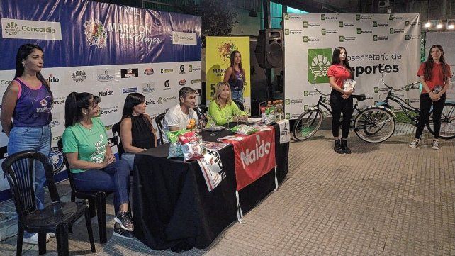 El Maratón de la Mujer se realizará el domingo en Concordia. El Maratón de la Mujer se realizará el domingo en Concordia.