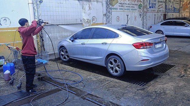 Los lavaderos de autos registran una caída en la actividad Los lavaderos de autos registran una caída en la actividad
