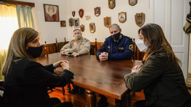 En Concepción del Uruguay, Frederic se reunió con Rosario Romero.
