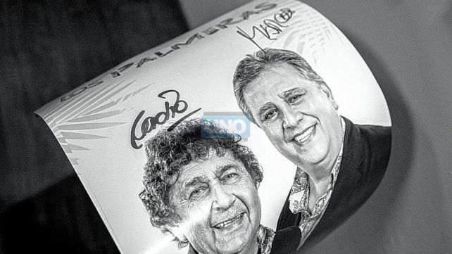 La banda santafesina Los Palmeras en fotos.