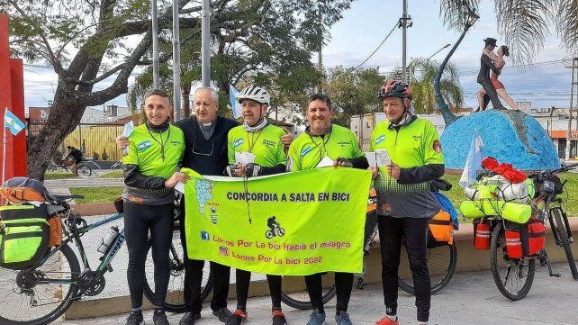 En bici desde Concordia a Salta.