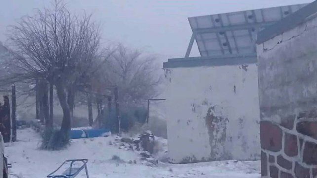Primera nevada del año en las sierras: cortaron el Camino a las Altas Cumbres Primera nevada del año en las sierras: cortaron el Camino a las Altas Cumbres