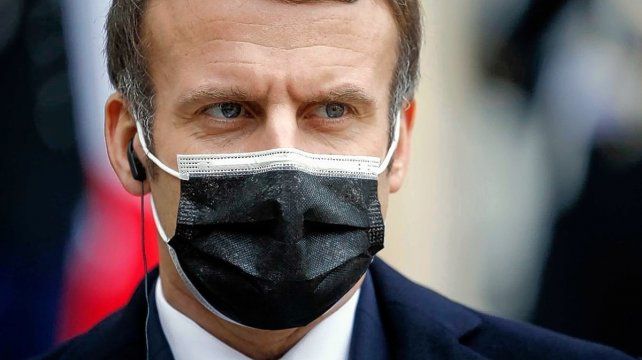 El presidente de Francia, Emmanuel Macron, fue agredido este martes. 