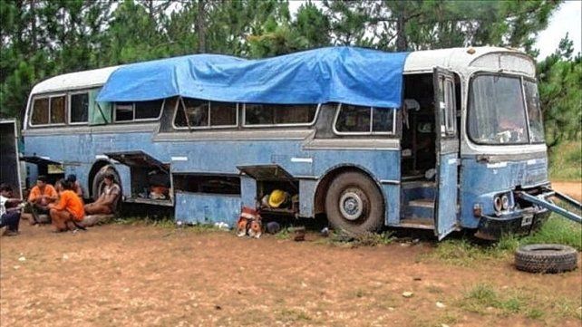 En el allanamiento al campo se observó la situación de Trata de los obreros, que vivían en condiciones infrahumanas.