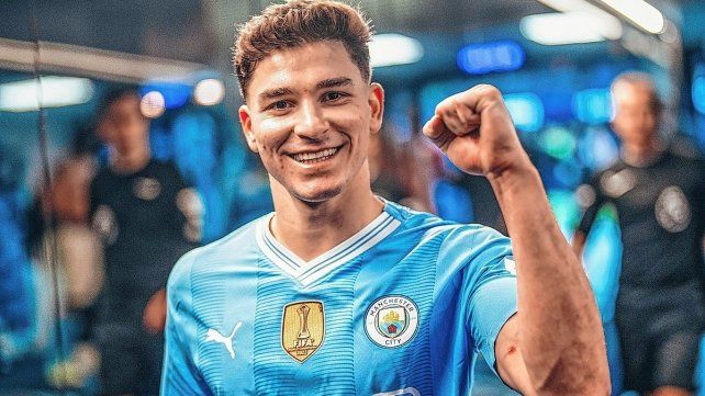Julián Álvarez prolongó su racha goleadora en el City. Julián Álvarez prolongó su racha goleadora en el City.