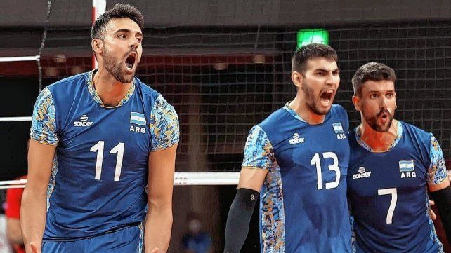 El vóley argentino consiguió un gran triunfo para meterse en cuartos de final.