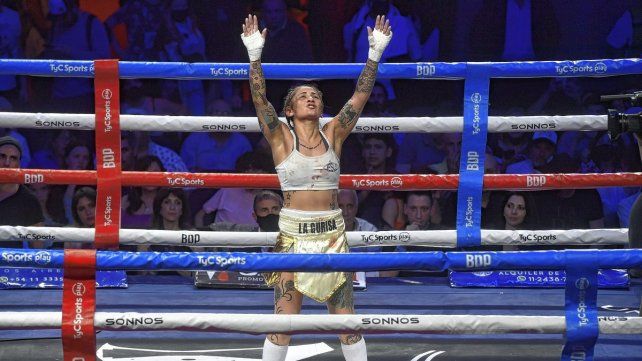 La Gurisa Débora Dionicius, otra vez la mejor de todas.