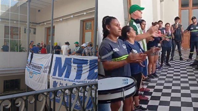 Paraná: fuerte repudio a la violenta protesta de cartoneros en la Municipalidad Paraná: fuerte repudio a la violenta protesta de cartoneros en la Municipalidad