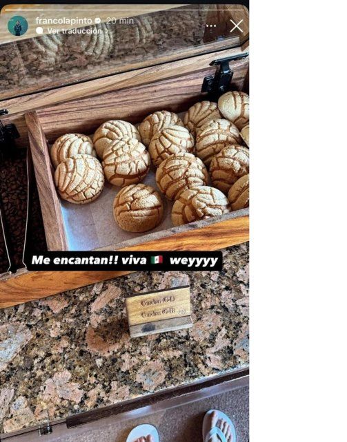 Franco Colapinto bromeó desde México Franco Colapinto bromeó desde México