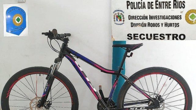 Compró una bicicleta robada y trató de venderla en las redes sociales