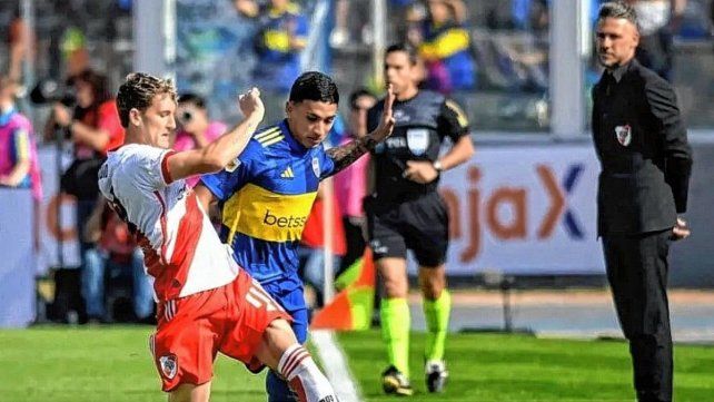 River derrota a Boca con gol de Borja