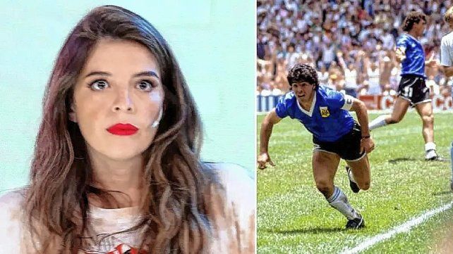 Dalma Maradona, una de las hijas de Diego Maradona, se refirió a la subasta que se aproxima de la camiseta que el Diez usó cuando marcó los goles a Inglaterra en México '86