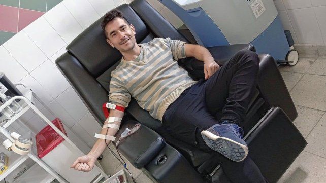Zampi es donante voluntario de sangre hace siete años Zampi es donante voluntario de sangre hace siete años