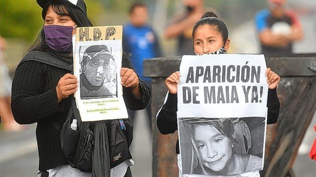Maia Beloso, a diferencia de otras personas desaparecidas, pudo regresar con su familia luego de la intensa búsqueda.
