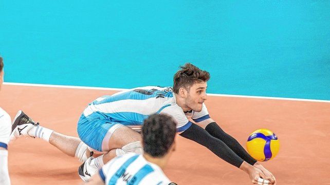 Luciano Vicentín se encuentra disputando el mundial de vóley con la Selección Argentina en Polonia.