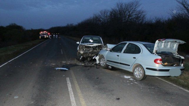 Siniestro vial fatal en la ruta 20. Siniestro vial fatal en la ruta 20.