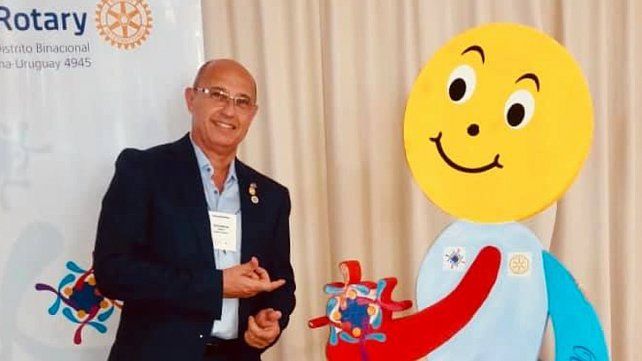 Eduardo Orso es socio del Rotary Club de Capitán Bermúdez (Santa Fe) y Gobernador para el año 2023-2024.