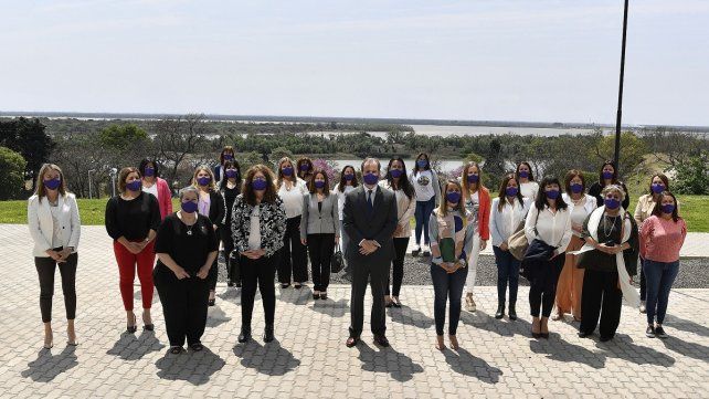 El gobernador Bordet estuvo en el CPC en el acto formal realizado este jueves.