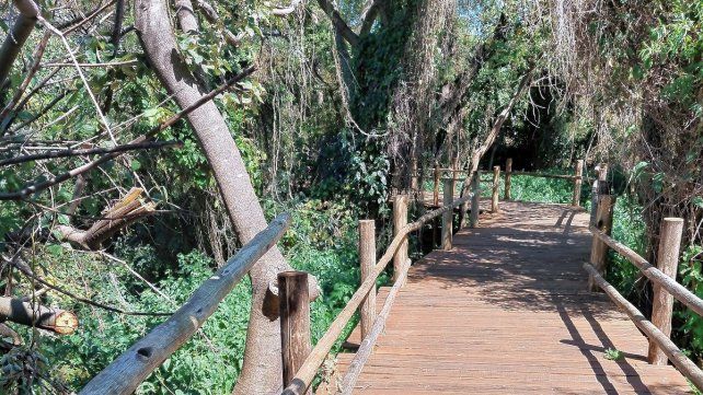 El proyecto turístico que contempla al Islote Curupí, área natural protegida, sufrió destrozos y el robo de materiales del sector de senderos.