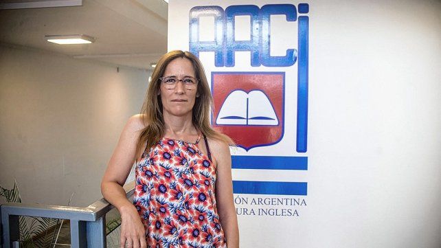 Victoria Chervo, directora del establecimiento. 