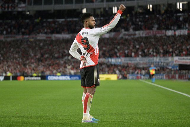 Borja marcó el único tanto para River Plate. Borja marcó el único tanto para River Plate.