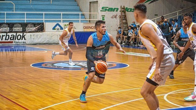 Lisandro Caraballo sumó 16 puntos para Echagüe en el Butta.
