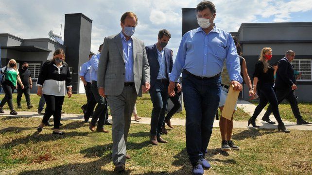 Bordet fue con candidatos y parte de su gabinete a Yeso Oeste.