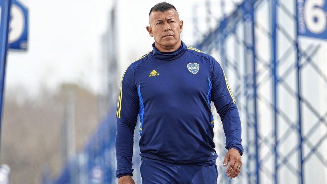 Jorge Almirón, DT de Boca. Jorge Almirón, DT de Boca.