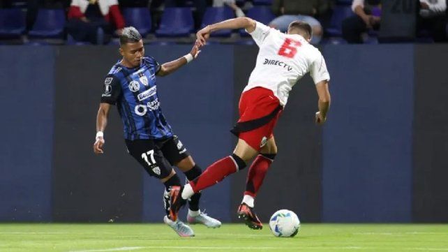 River empata ante Independiente del Valle en Ecuador. River empata ante Independiente del Valle en Ecuador.