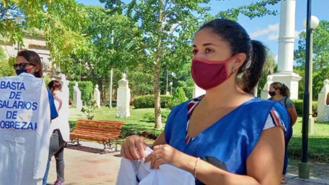 Gimena García, candidata de la lista Multicolor