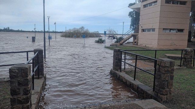 En Concordia el río está en 10,73 metros. En Concordia el río está en 10,73 metros.