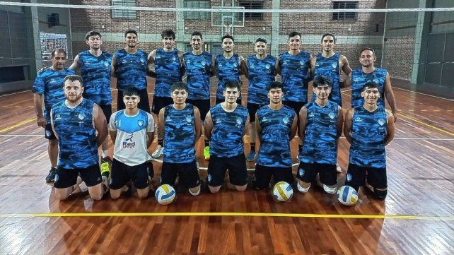 Parte del plantel de Rowing que se prepara para la Liga Nacional A2. Parte del plantel de Rowing que se prepara para la Liga Nacional A2.