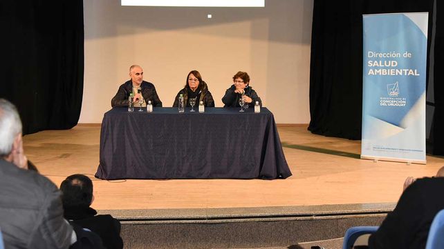 Durante la jornada de este martes, hubo exposiciones técnicas.
