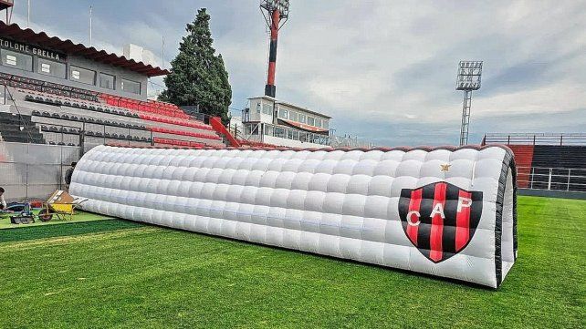 La nueva manga de Patronato fue probada este viernes en el Grella. La nueva manga de Patronato fue probada este viernes en el Grella.