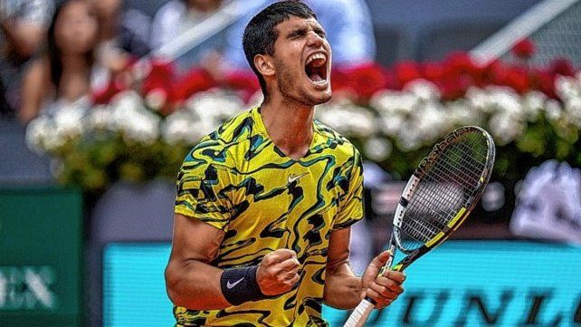 Carlos Alcaraz está en la final del Masters 1000 de Madrid.