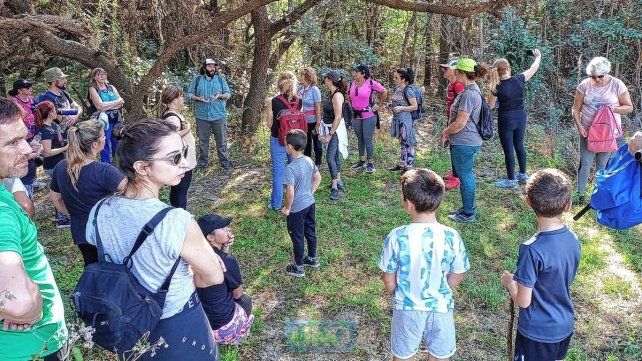 Una multitud participó en la actividad