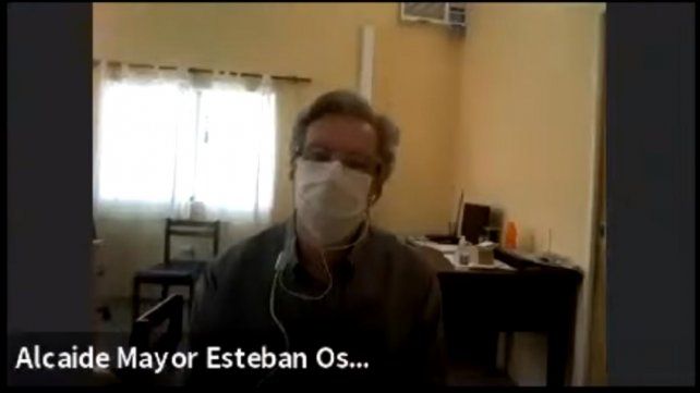 Caravallo siguió la audiencia desde la cárcel. Fue condenado por delitos de lesa humanidad.