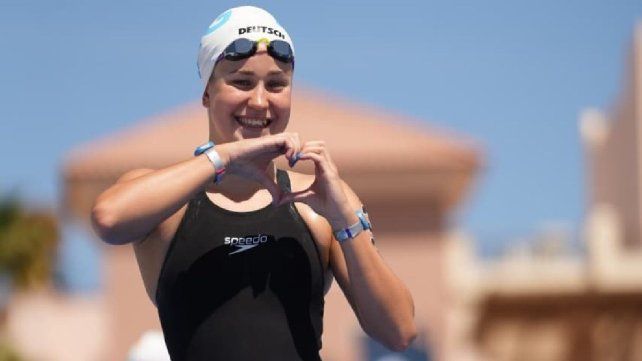 La paranaense Sofía Garcés nadará en aguas europeas La paranaense Sofía Garcés nadará en aguas europeas