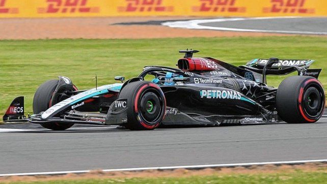 George Russell tuvo el Mercedes más rápido. George Russell tuvo el Mercedes más rápido.