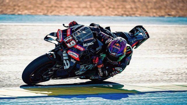 Jorge Martin arriba en Austin. Jorge Martin arriba en Austin.